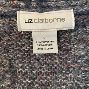 Liz Claiborne Cardigan Sweater. Like new. Size Large